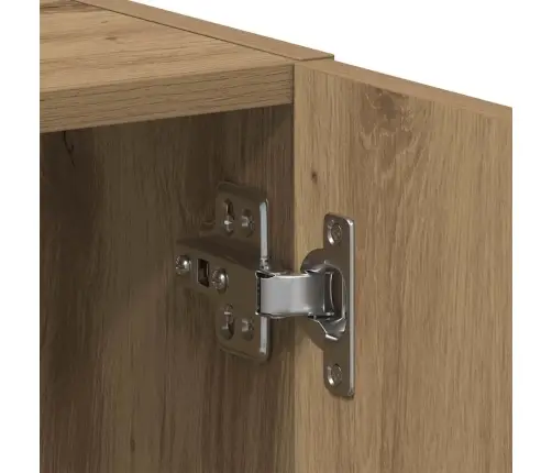 Veļasmašīnas Plaukts, Ozola, 64X24X190 Cm, Inženierijas Koks Vidaxl