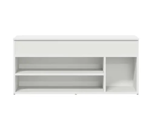 Apavu Sols Balts 102X30,5X45 Cm Engineered Wood Vidaxl