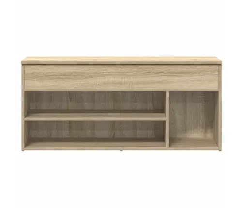 Apavu Skapītis, Ozola Krāsa, 102X30,5X45 Cm, Inženierijas Koks Vidaxl