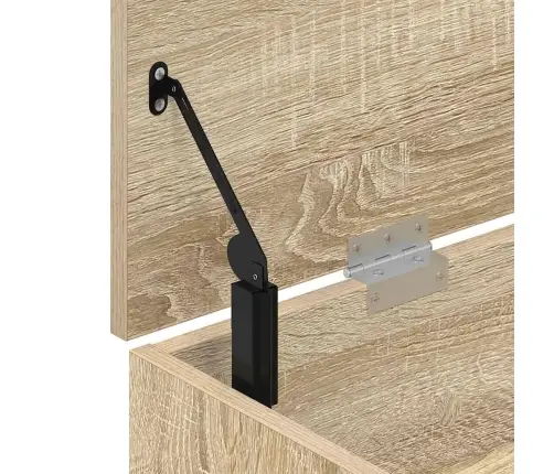 Apavu Skapītis, Ozola Krāsa, 102X30,5X45 Cm, Inženierijas Koks Vidaxl