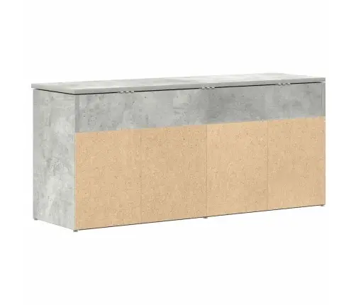 Jalatsipink, Betoonhall, 102X30,5X45 cm Tehispuit