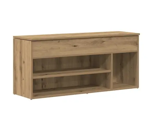 Apavu Plaukts, Koka Krāsa, 102X30,5X45 Cm, Inženierijas Koks Vidaxl