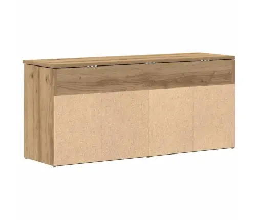 Apavu Plaukts, Koka Krāsa, 102X30,5X45 Cm, Inženierijas Koks Vidaxl