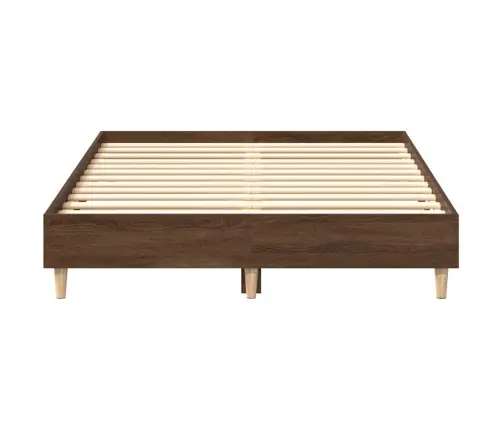 Gulta Bez Matrača, Brūna Ozola, 120X200 Cm, Inženierijas Koks Vidaxl