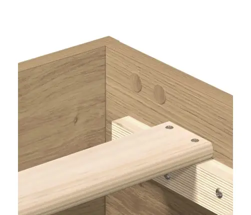 Lovos Rėmas Be Čiužinio 120X200 Cm Dirbtinė Mediena