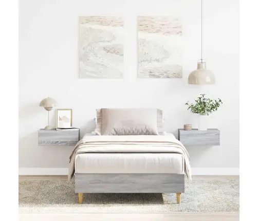 Lovos Rėmas Be Čiužinio Pilka 100X200 Cm Inžinerinė Mediena