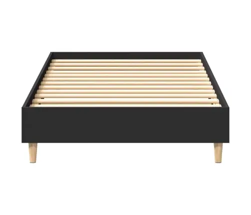 Lovos Rėmas Be Čiužinio Juodas 90X200 Cm Inžinerinė Mediena
