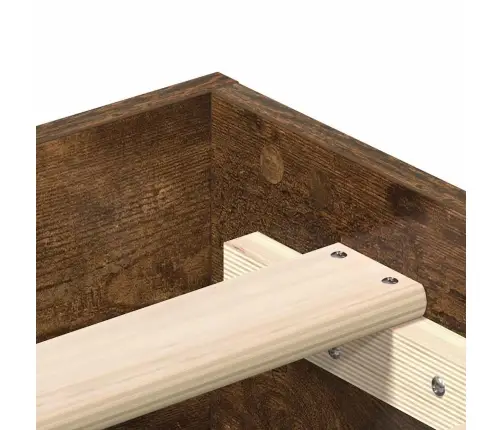 Voodiraam Ilma Madratsita, Suitsutatud Tamm 90X200 Cm