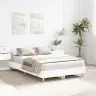Lovos Rėmas Be Čiužinio, Baltas, 140X190 cm Apdirbta Mediena