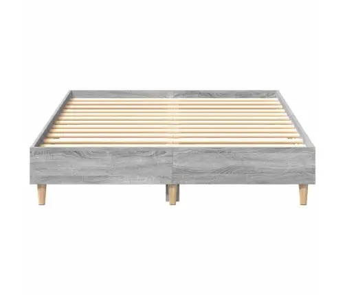 Gultas Rāmis Bez Matrača, 140X190 Cm, Inženierijas Koks Vidaxl