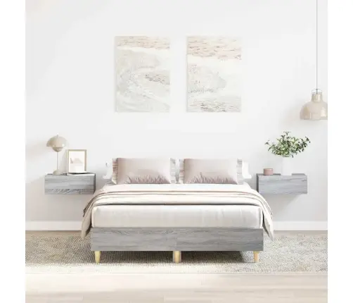 Gultas Rāmis Bez Matrača, 140X190 Cm, Inženierijas Koks Vidaxl