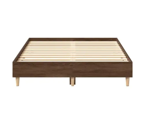 Lovos Rėmas Be Čiužinio, Dūminis, 140X190 cm Apdirbta Mediena