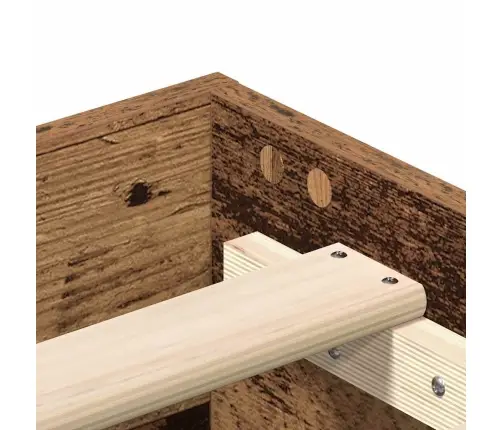 Gultas Rāmis Bez Matrača, 140X190 Cm, Inženierijas Koks Vidaxl