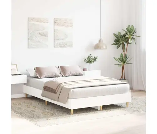 Lovos Rėmas Be Čiužinio, Baltos Spalvos, 120X190 Cm