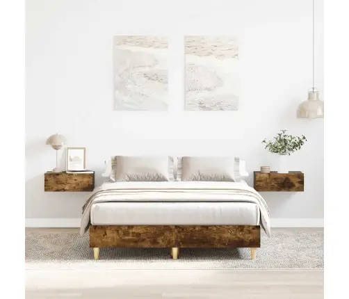 Lovos Rėmas Be Čiužinio, Dūminis, 120X190cm Apdirbta Mediena