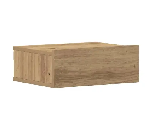 Peldošais Naktsskapītis Artisan Ozols 40X32X15 Cm Vidaxl