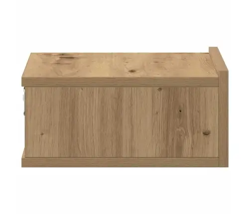 Peldošais Naktsskapītis Artisan Ozols 40X32X15 Cm Vidaxl