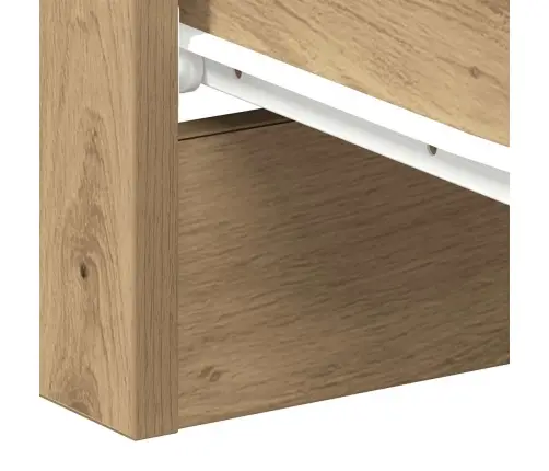 Naktsskapīši 2 Gab Artisan Oak 38X35X55 Cm Engineered Wood Vidaxl