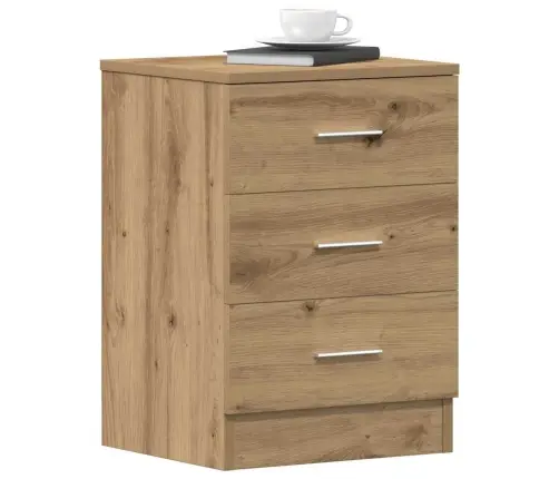 Naktsskapīši 2 Gab Artisan Oak 38X35X55 Cm Engineered Wood Vidaxl