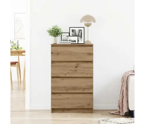 Puhvetkapp Artisan Oak 60X35X98,5 Cm Engineered Wood