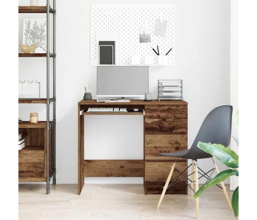 Rakstāmgalds Old Wood 90X45X76 Cm Engineered Wood Vidaxl