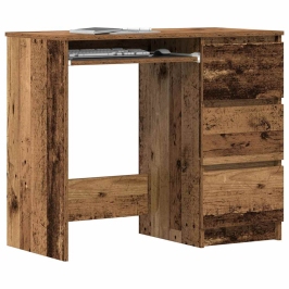 Rakstāmgalds Old Wood 90X45X76 Cm Engineered Wood Vidaxl