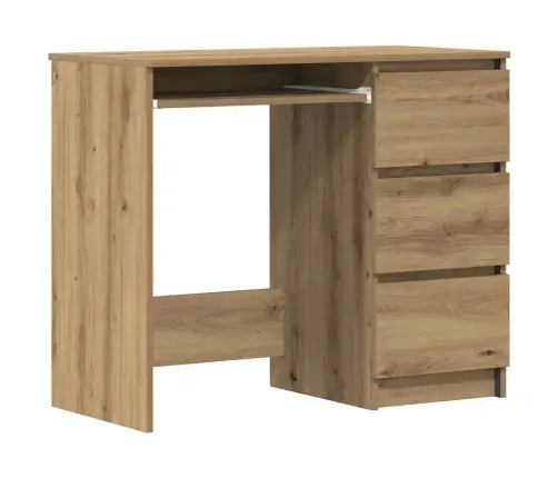 Galds Artisan Oak 90X45X76 Cm Engineered Wood Vidaxl