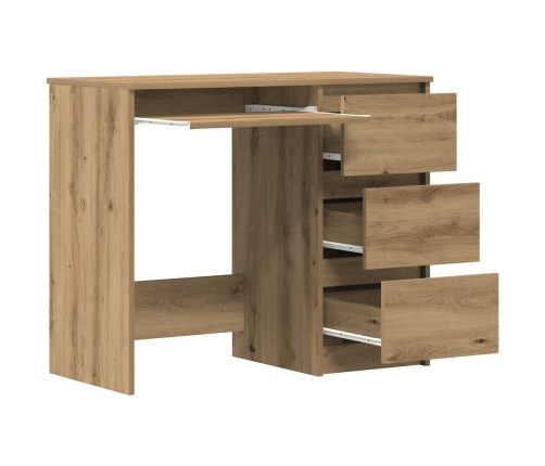Galds Artisan Oak 90X45X76 Cm Engineered Wood Vidaxl