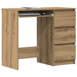 Galds Artisan Oak 90X45X76 Cm Engineered Wood Vidaxl