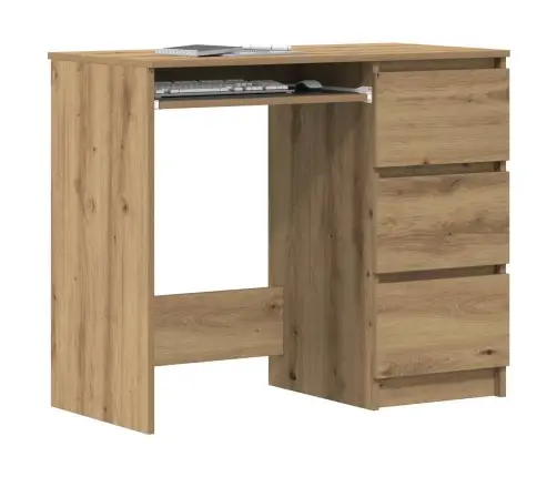 Galds Artisan Oak 90X45X76 Cm Engineered Wood Vidaxl