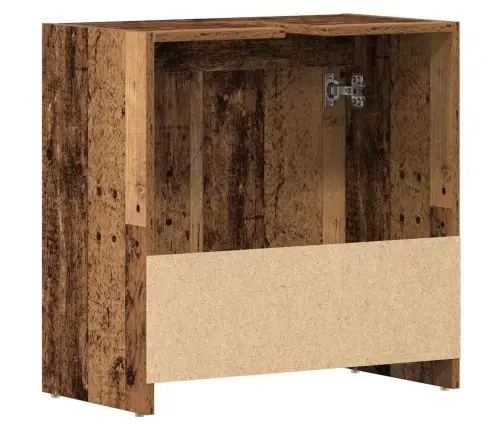 Izlietnes Skapītis, Veca Koka, 60X33X60 Cm, Inženierijas Koks Vidaxl