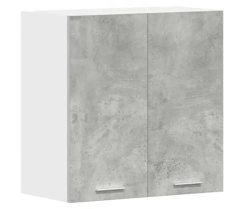 Virtuves Sienas Skapis Betons Pelēks 60X31X60 Cm Vidaxl