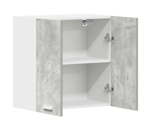 Virtuves Sienas Skapis Betons Pelēks 60X31X60 Cm Vidaxl