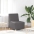Modulinis Sofa Vienetas Be Rankų Pilka 55 X 74 X 82 Cm