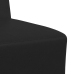 Modulinis Sofa Vienetas Be Rankų Juoda 55 X 74 X 82 Cm