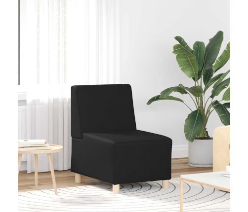 Modulinis Sofa Vienetas Be Rankų Juoda 55 X 74 X 82 Cm