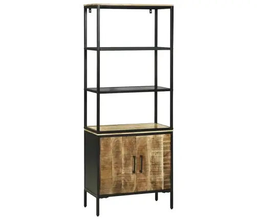 Augstais Galds 70X35X180 Cm Ciets Raupjs Mangovood Vidaxl