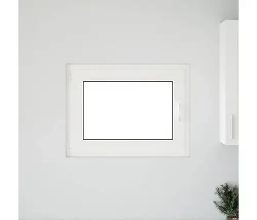 Rūsio Langas "Risor", 80X70 cm Atverčiamas Ir Pasukamas, Din, Kairinis, Baltas