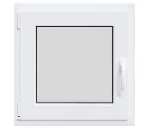 Rūsio Langas "Risor", 50X50 cm Atverčiamas Ir Pasukamas, Din, Kairinis, Baltas