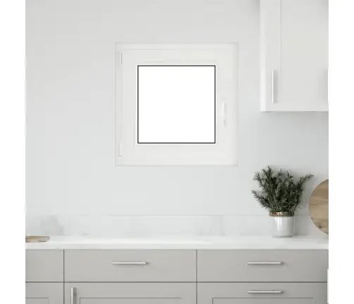 Rūsio Langas "Risor", 50X50 cm Atverčiamas Ir Pasukamas, Din, Kairinis, Baltas