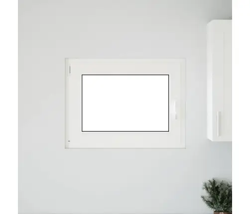 Rūsio Langas "Risor", 80X60 cm Atverčiamas Ir Pasukamas, Din, Kairinis, Baltas