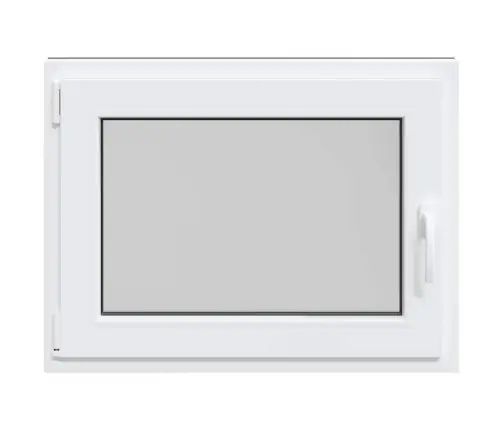 Rūsio Langas "Risor", 90X70 cm Atverčiamas Ir Pasukamas, Din, Kairinis, Baltas