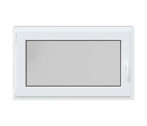 Rūsio Langas "Risor", 100X70 cm Atverčiamas Ir Pasukamas, Din, Kairinis, Antracito Spalvos