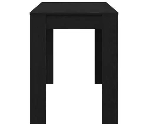 Söögilaud, Must Tamm, 120 X 60 X 76 cm Tehispuit