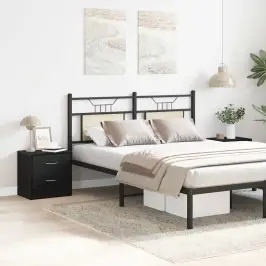 Naktsskapīši, 2Gab., Melna Ozola, 40X30X40Cm, Inženierijas Koks Vidaxl