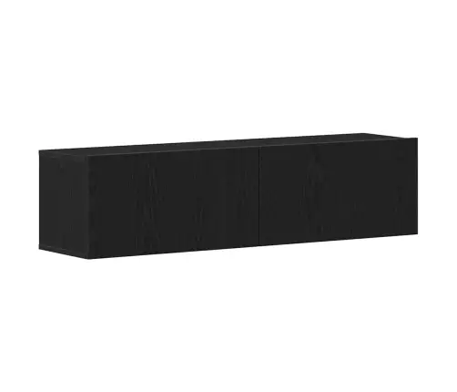 Tv Skapis, Melns Ozola 120X30X30,5 Cm Inženierijas Koks Vidaxl