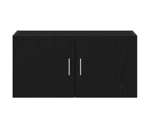 Sieninė Spintelė, Juodas Ąžuolas, 80X39X40cm Apdirbta Mediena