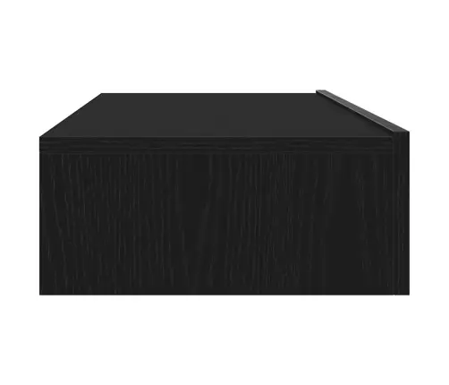 Tv Spintelė Su Led Lemputėmis, Juodo Ąžuolo Spalvos, 60X35X15,5 Cm Tv Spintelė Su Led Lemputėmis, Juodo Ąžuolo Spalvos, 60X35X15,5 Cm