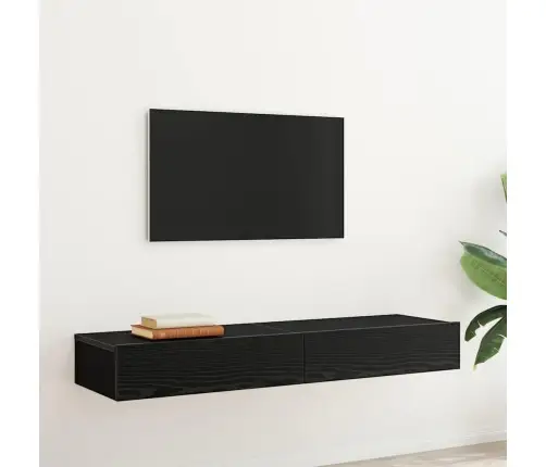 Tv Skapīši Ar Led Gaismām, 2 Gab., Melns Ozols, 60X35X15,5 Cm Vidaxl Tv Skapīši Ar Led Gaismām, 2 Gab., Melns Ozols, 60X35X15,5 Cm Vidaxl