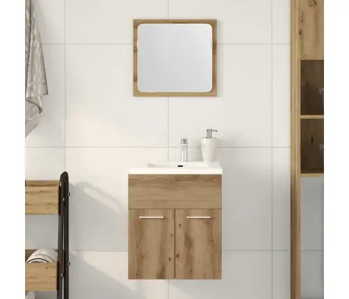 Vonios Baldų Komplektas, 2 Dalių, Artisano, Apdirbta Mediena